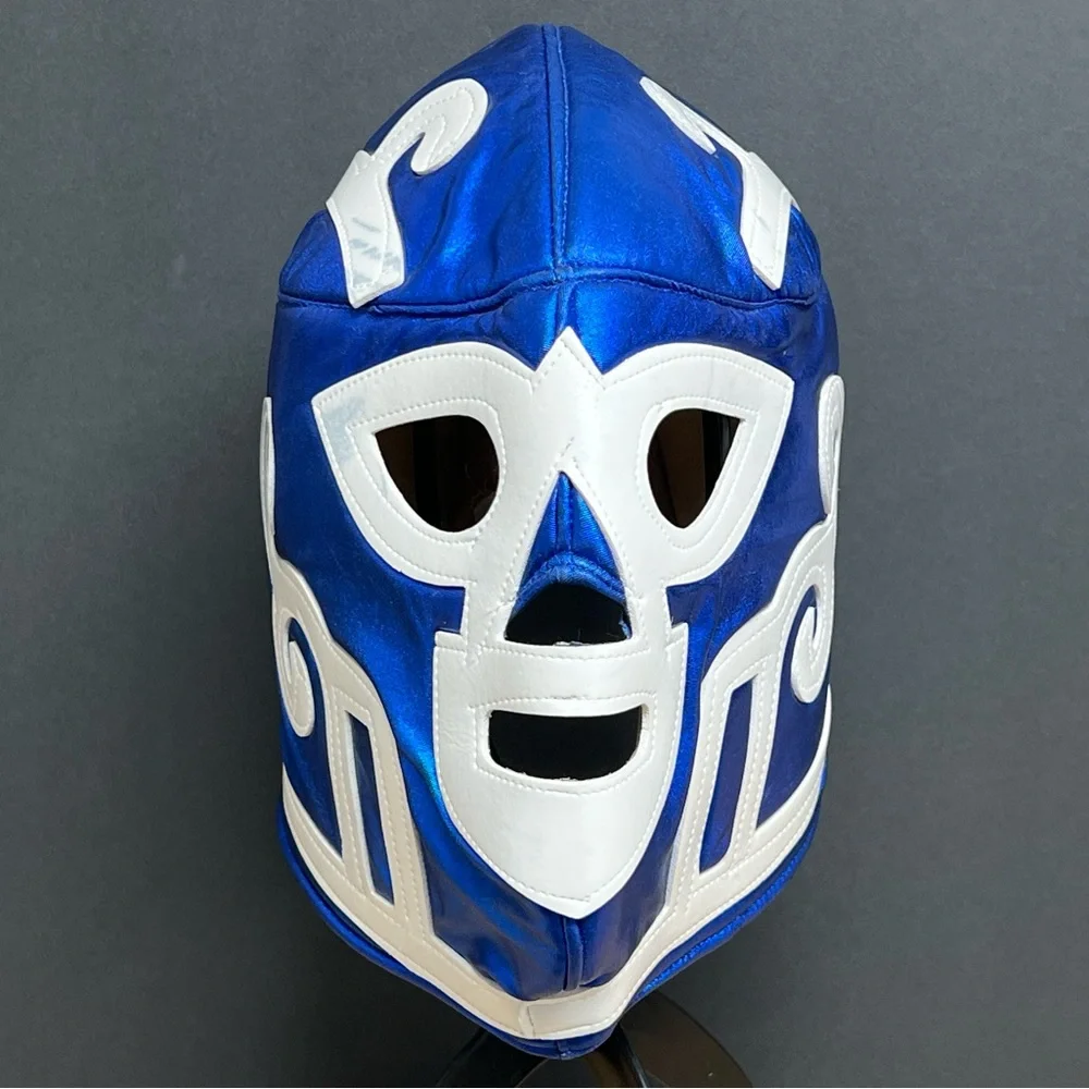 Huracan Ramirez Luchador Made in Mexico Wrestling Costume Lucha Libre Blue NICE
